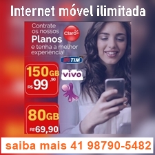 Internet móvel turbinada